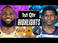 Los Angeles Lakers vs. Minnesota Timberwolves Full Highlights 1st QTR | Oct 4 | 2024 NBA Preseason