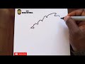 learn how to draw map of norway norway map step by step