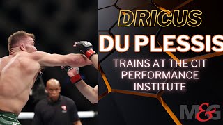 Dricus du Plessis in training at the CIT Performance Institute