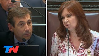 "No sea amargo, senador": el desafortunado comentario de Cristina Kirchner a Luis Naidenoff