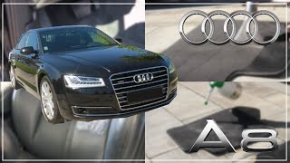 Teljes Autótisztítás AUDI A8 - Bőrtisztítás | FULL CAR DETAILING OF AN AUDI A8 | DAVEY