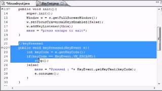 Java Game Development 32 Final Mouse Input YouTube