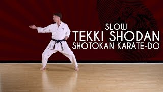 Tekki Shodan (SLOW) - Shotokan Karate-Do JKA