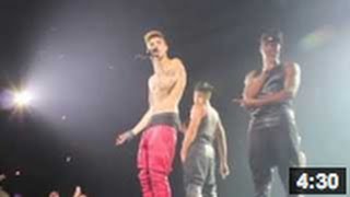 JUSTIN BIEBER PERFORMING LOLLY WITH MAEJOR ALI & JUICY J