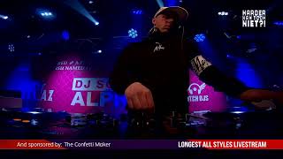 SNDR at the HARDER KAN TOCH NIET HOSTING at the Longest All Styles DJ LIVESTREAM