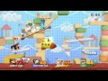 Super Smash Bros Wii U Online Battle Donke Kong vs. Duck Hunt Duo vs. Mario vs. Luigi