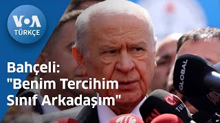 Bahçeli: \