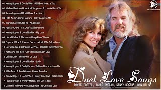 Duet Love Songs 70s 80s 90s Collection 💖 James Ingram, David Foster, Dan Hill, Kenny Rogers