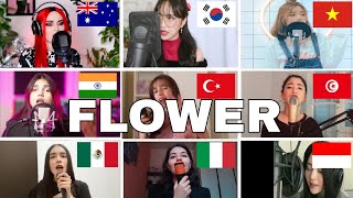 Download Who Sang It Better : JISOO - ‘꽃(FLOWER)’ from different country (Australia,India,south Korea,) mp3