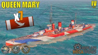 Queen Mary 7 Kills \u0026 138k Damage | World of Warships Gameplay