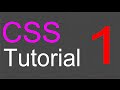 CSS Layout Tutorial - 01 - Introduction