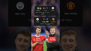 MANCHESTER IS RED!!!!! 🔴🔴🔴🔴 MAN CITY 1-2 MAN UNITED