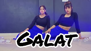 Galat song dance video ||  Asees kaur,Rubina dilaik,paras chhabra ||