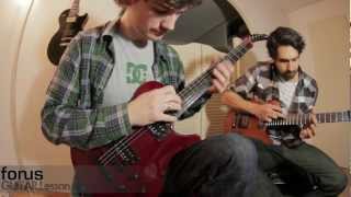 FORUS • Guitar Playthrough • I Only Go To School For The Handrails