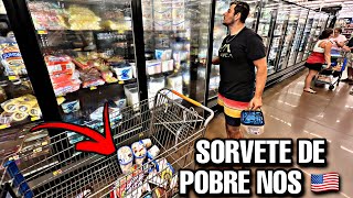 COMPREI E EXPERIMENTEI OS SORVETES MAIS BARATOS DOS EUA (INACREDITÁVEL)