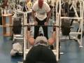 Allen Baria - Bench Press 405 lbs X 25 reps 500 lbs X 10 reps (RAW)