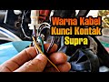 warna kabel kunci kontak supra-jalur kebal kunci kontak supra