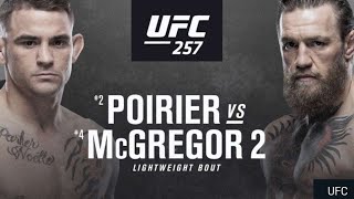 Conor Mcgregor VS Dustin Poirier LIVE FULL FIGHT UFC 257