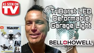 TriBurst LED Light Deformable Garage LED Lights - Testing As Seen On TV Products