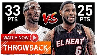 Throwback: Kobe Bryant vs LeBron James EPIC Duel Highlights (2012.03.04) Lakers vs Heat - MUST SEE!