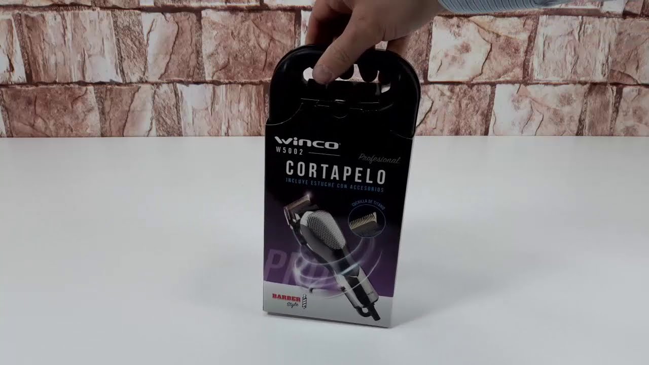 Maquina Corta Pelo Profesional Winco W5002 Titanio - YouTube