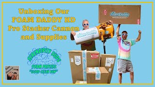 Unboxing Our FOAM DADDY HD Pro Stacker Cannon and Supplies