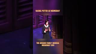 Rachel Potter as Wednesday Addams - The Addams Family Broadway