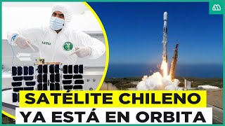 Satélite chileno ya está en órbita: Es el primero de una empresa privada nacional en el espacio