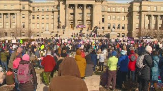 'America is for everyone':Women's Day March in Boise