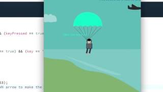 Parachute || Interactive Art || Processing