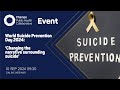 World Suicide Prevention Day 2024 | Changing the Narrative Webinar