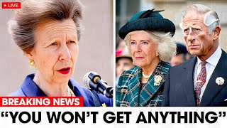 Princess Anne's Just Made a Public Statement That SHOCKED The Entire UK