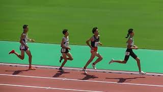 20190831ジュニアオリンピック陸上福岡県最終選考会 男子A3000m決勝