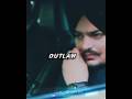 OUTLAW X SIDHU MOOSEWALA | OUTLAW SLOWED REVERB | SIDHU MOOSEWALA STATUS