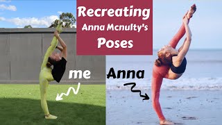 Recreating Anna Mcnulty's Flexibility Poses Challenge