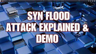 SYN Flood Attack Explained & Demo | Educational Lab with Hping3 & Netcat