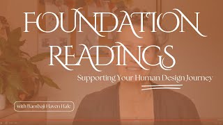 Foundation Readings with Bambaji Haven Hale