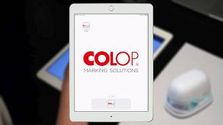 COLOP e-mark portable colour printer: Setup Wizard (for iOS)