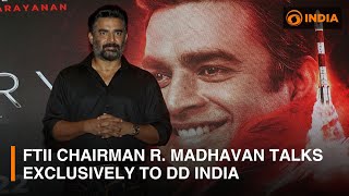 FTII Chairman R. Madhavan talks exclusively to DD India | IFFI 2024