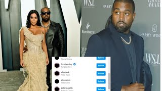 Kanye West UNFOLLOWS estranged wife Kim Kardashian on Instagram six months after filed for Divorce