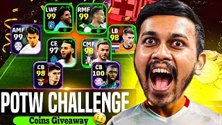 I Tried Latest POTW Players In POTW CHALLENGE efootball 25 mobile