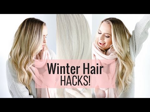 5 Winter Hair Hacks - tips and tricks for cold weather! 5 Winter Hair Hacks - tips and tricks for cold weather!