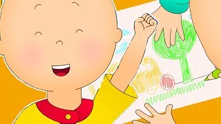 Caillou is a Little Artist | Fun for Kids | Videos for Toddlers | Full Episode | Cartoon movie