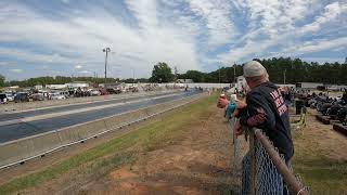 Bagwell built 212 ghost making an 80+ mph 1/8 mile pass in the 8's at ware shoals dragway.