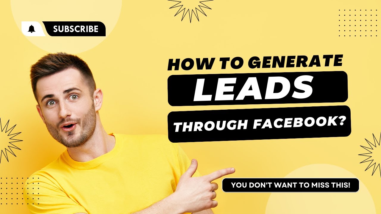 How To Generate Leads Through Facebook? - YouTube