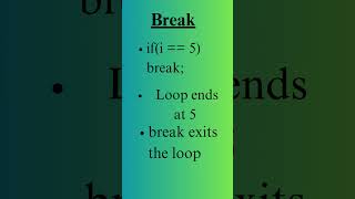Java break vs continue🔥 | Java Tips#java. #shorts #javatutorial