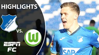 Hoffenheim overpowers Champions League-chasing Wolfsburg | ESPN FC Bundesliga Highlights