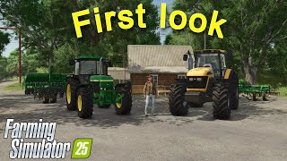 (FARMING SIMULATOR 25 ) FIRST LOOK