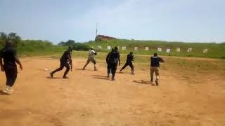 Uganda police Counter terror rehearsing