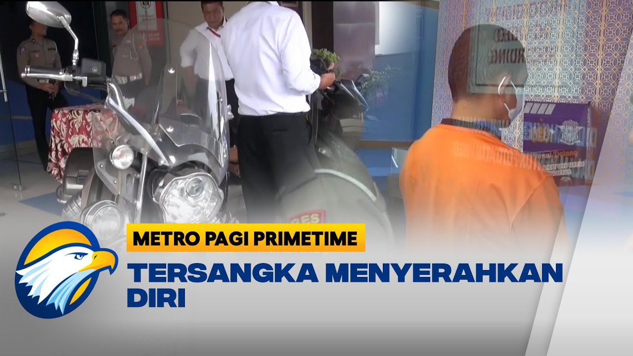 Pengendara Moge Moto Guzzi Penabrak Santri Menyerahkan Diri - YouTube